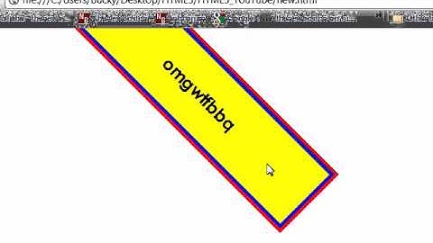 HTML5 Tutorial - 22 - Crazy Transformations