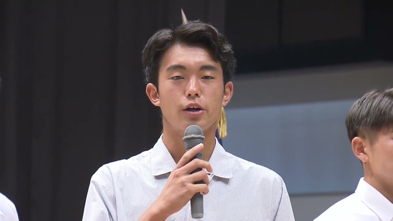 Interview with the captain of the 103rd All Japan High School