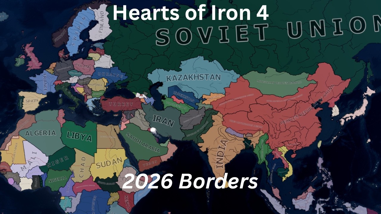 Modern Borders 2026 WW2 - HOI4 Timelapse - YouTube