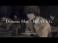 Heavy G - Demon Slay (death note amv)