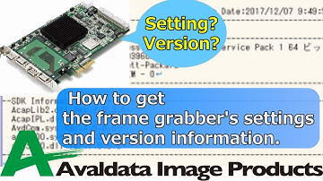 How to get the frame grabber
