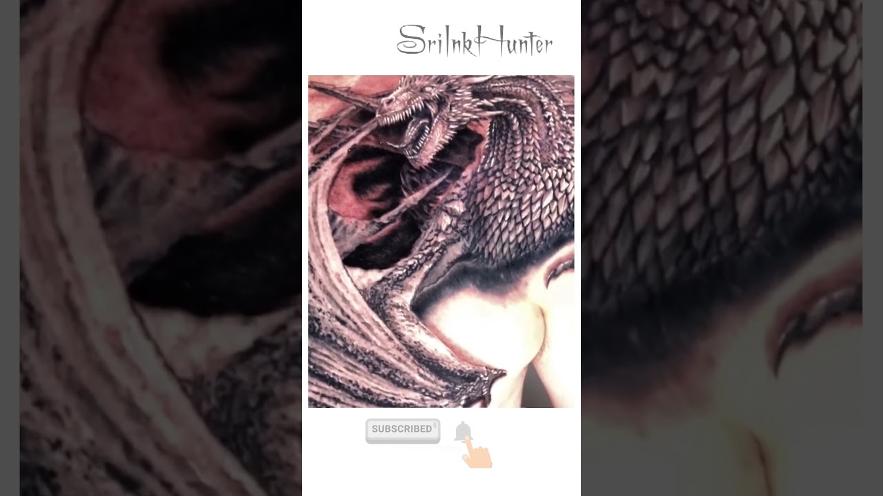 Dragon Tattoo design | 3D Tattoo 