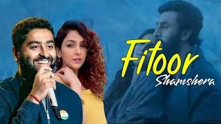Arijit Singh: Fitoor (Lyrics) | Shamshera | Neeti Mohan, Mithoon | Ranbir Kapoor, Vaani Kapoor