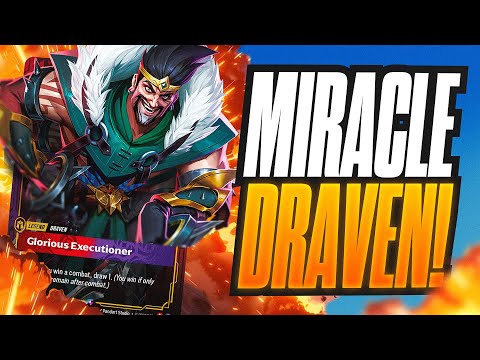 MIRACLE DRAVEN IS BROKEN | Spiritforged Riftbound Gameplay