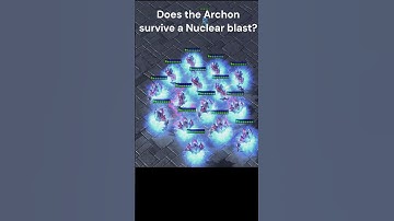 Do Archons survive Nukes?? #starcraft #starcraft2 #rts