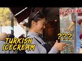Koreli Türk Dondurması İlk Defa Deniyor! Trying Turkish Icecream for the First Time!!!