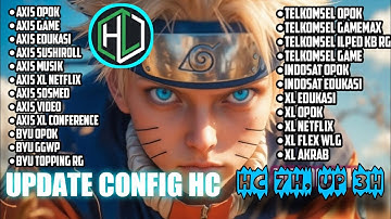 UPDATE CONFIG HC | AXIS XL TSEL OPOK | RUANGGURU | APPFUN DLL