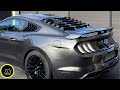 Installation Rear and side window louver Mustang 2017-2019