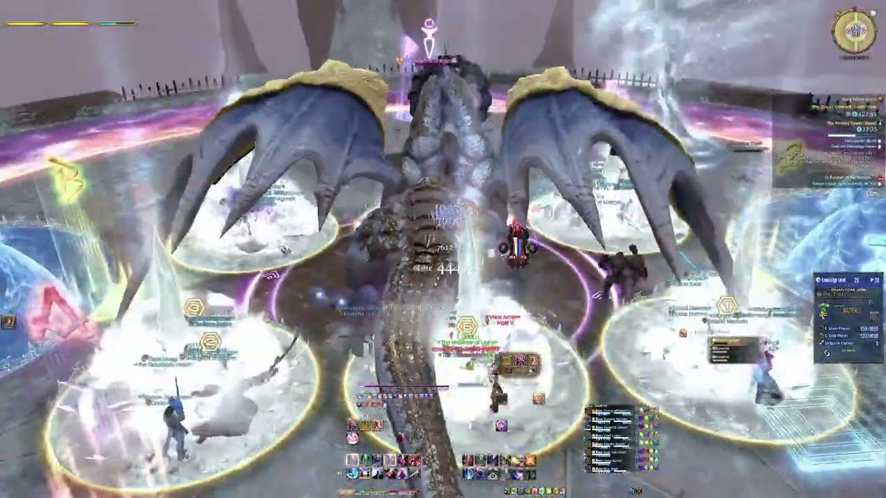 Dawntrail: Forked Tower, Marble Dragon (w/ CAFE)