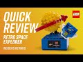LEGO Retro Space Explorer Insiders Reward REVIEW