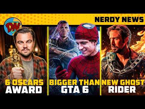 Spiderman Trailer Breaks Record, Ghost Rider Update, New Marvel Movies | Nerdy News 408