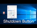 How to Create Shutdown Buttons in Windows 10