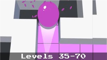 Roller Splat Levels 35-70 gameplay (Android) #androidgameplay