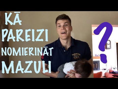 Kā nomierināt mazuli? | Gustavs un Baiba