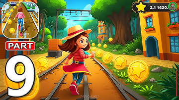 Subway Princess Runner - Gameplay Walkthrough Part 9 - Subway Princess Girl Run (Android, iOS)