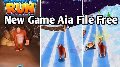Monkey Run Game Aia File| Best Game Aia File | New Game Aia File | Kodular Aia File Free