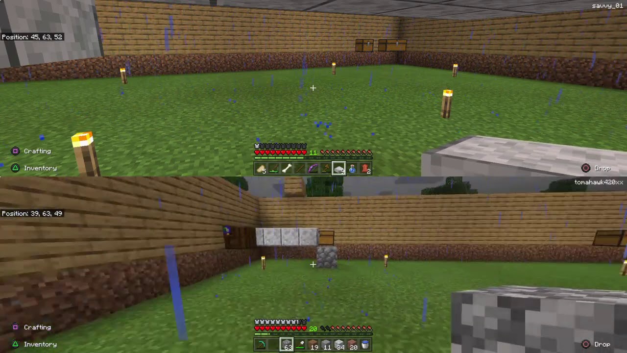 Lag Craft LAGCRAFT! Bedrock mc ps4 edition (No mods) - YouTube