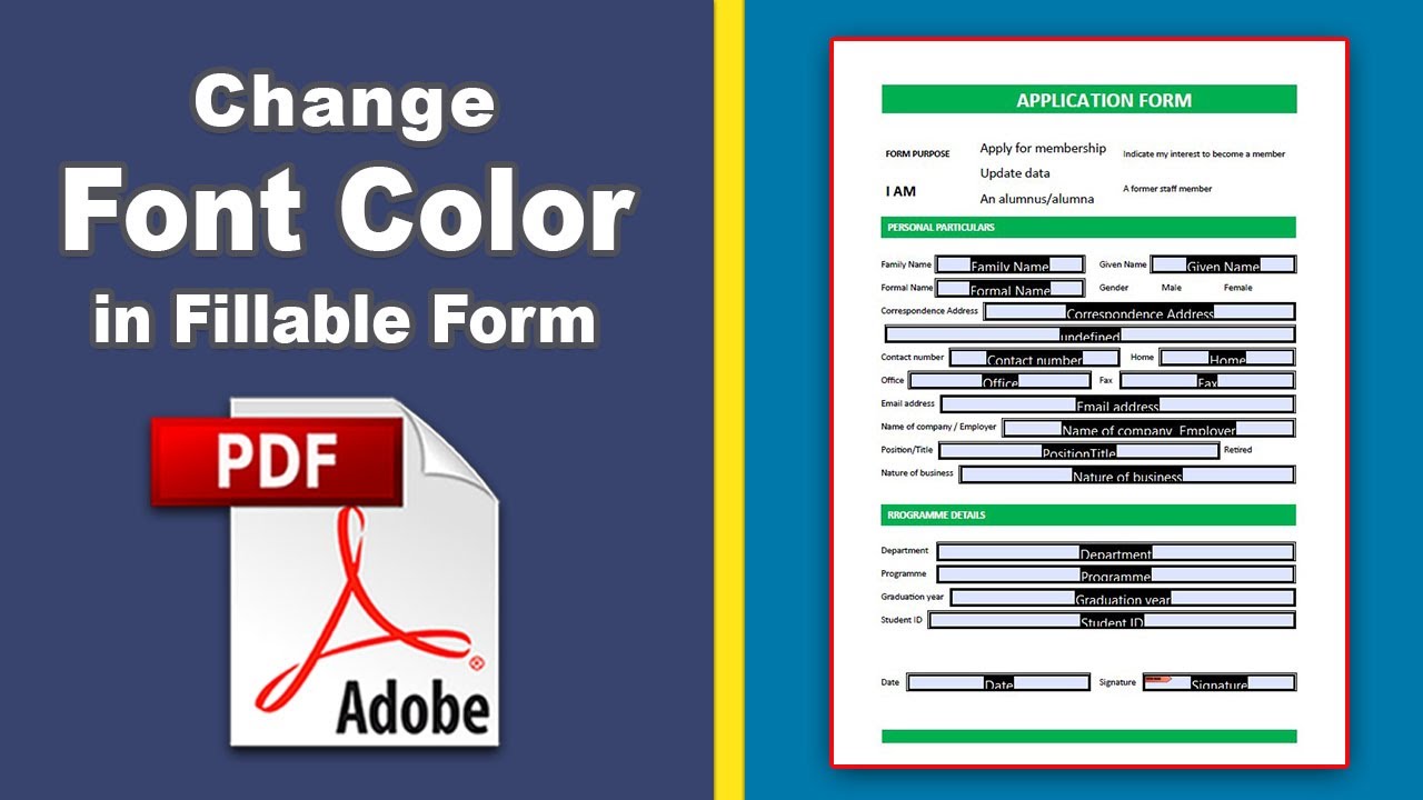 How to Change the Text Color in PDF [Totally Free]