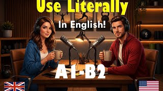 How to Use Literally in English | Easy English Conversation for Beginners A1–B2