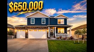 $650,000 Castle Rock Home Tour | 5 Bedrooms, 3 Baths, Loft, Main Floor Bedroom & Walk-Out Basement