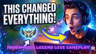 THIS CHANGED MY SOLO Q !! HARSH MOBA LIVE"