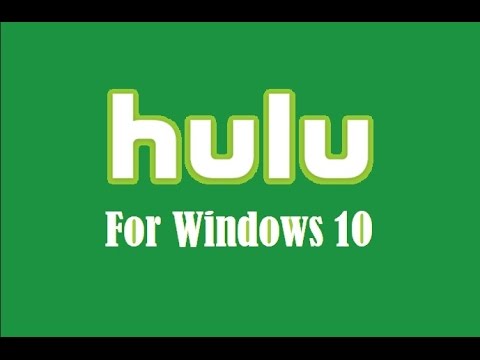 download hulu app for pc