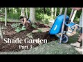 Woodland Garden Transformation || Cardboard Weed Barrier, Natural Mulch, Shade Gardening Part 3