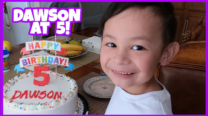 DAWSON'S 5TH BIRTHDAY CELEBRATION!