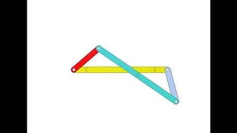 Cơ cấu bình hành Inverse Parallelogram Mechanism 3