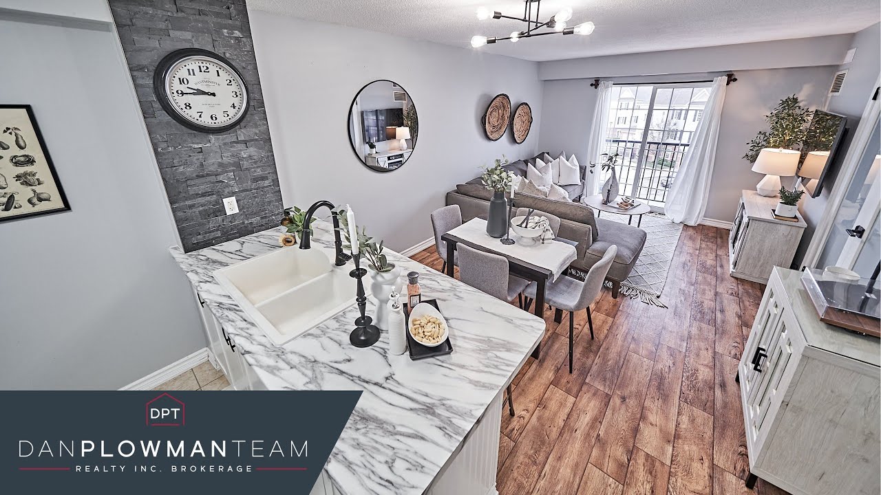 Stunning 2 Bedroom Bowmanville Condo For Sale with Modern Kitchen