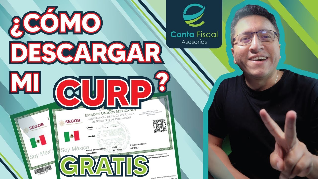 ►|🔥¿CÓMO DESCARGAR MI CURP EN LINEA?🔥 Gratis 2024🔥