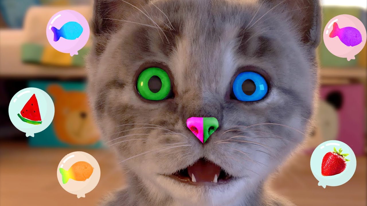 CUTE LITTLE KITTEN FUNNY ADVENTURE - PLAY CUTE KITTY PRESCHOOL ...