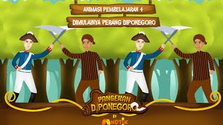 Berlangsungnya Perang Diponegoro - Animasi Pembelajaran Game Pangeran Diponegoro | KKSI Game 2020 screenshot 5