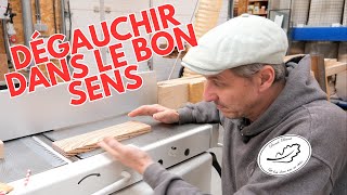 déterminer le sens des fibres du bois