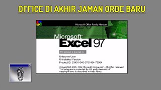 Nostalgia Install Ms Office 97 di Windows 98