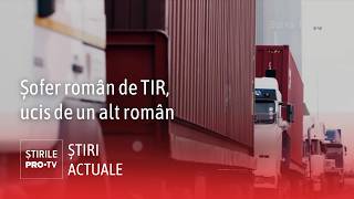 Șofer Român De Tir, Ucis De Un Alt Român Care Îi Fura Motorina Din Rezervor