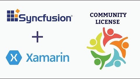 how to install Syncfusion Community license for Xamarin ( and other platforms)