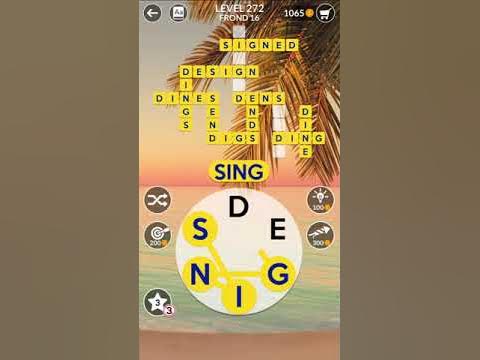 WORDSCAPES LEVEL 272 ANSWERS - YouTube