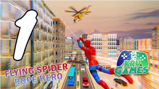 Spider Rope Hero Vice Town - Superhero Games Gameplay #1 All Levels (Android, IOS) screenshot 1