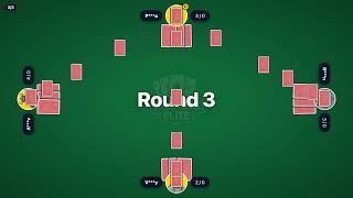 Callbreak Elite Match 1 — Full Online Multiplayer Match Gameplay | Call Break Card Game screenshot 3