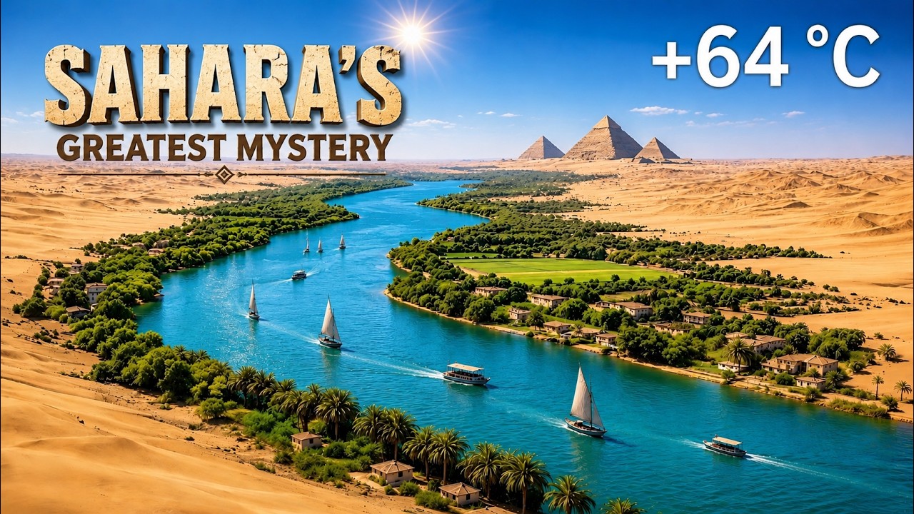 सहारा रेगिस्तान के बीच नील नदी कभी सूखती क्यों नहींWhy The Nile Never Dries Up In The Hottest Desert