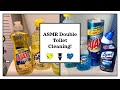 💙💛🚽 ASMR Double Toilet Cleaning! 50 Sub Special! w/ Fabuloso Refreshing Lemon & Ocean Paradise! 🚽💛💙