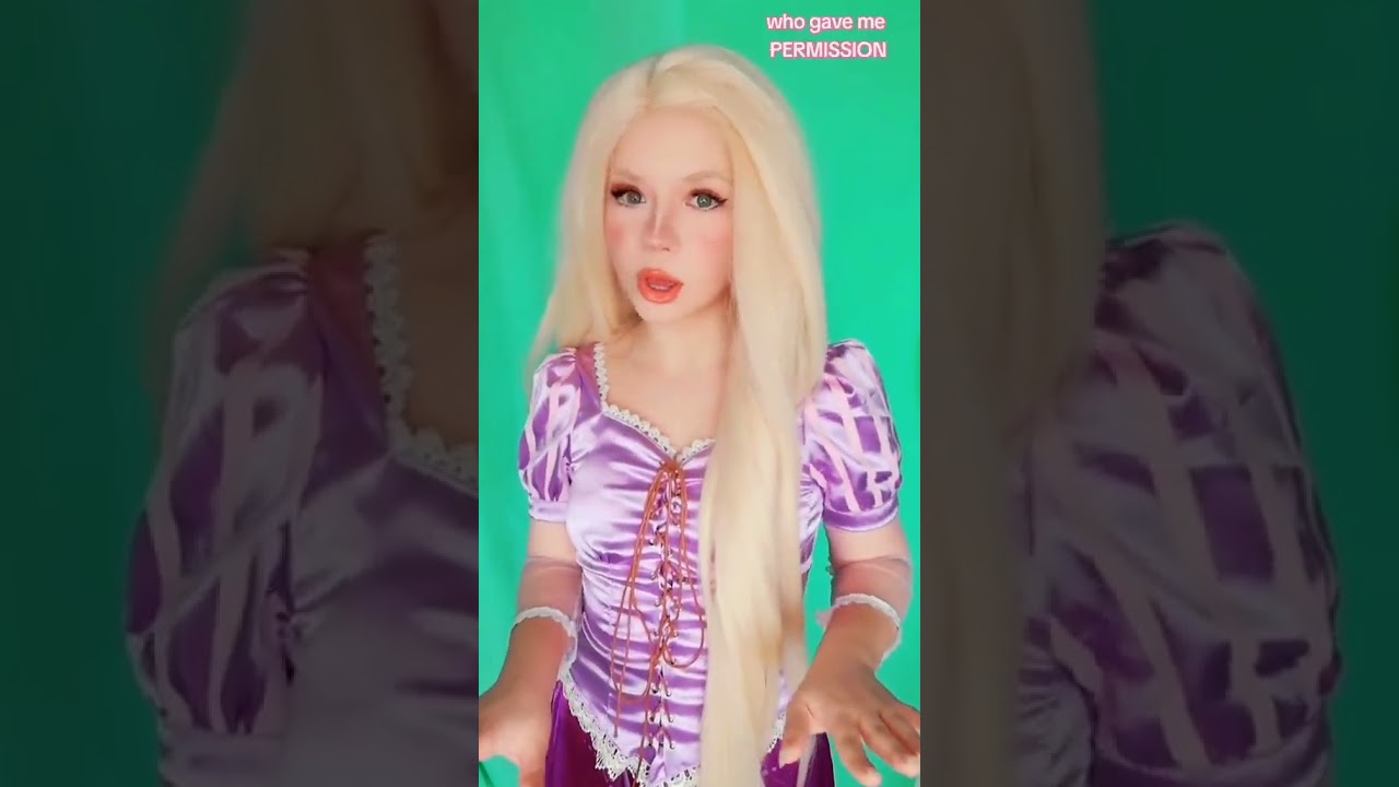 I'll never take this off | Rapunzel #cosplay | Tangled