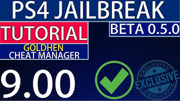 PS4 Jailbreak - New Release | How to Use GoldHEN Cheat Manager Tutorial 🤔  (9.00 or lower)