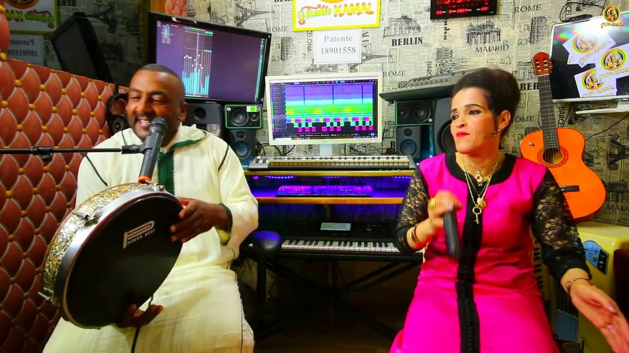 الإيقاع الأمازيغي الرائع للفنان محمد أوجمي رفقة العملاقة ليلى بومية  