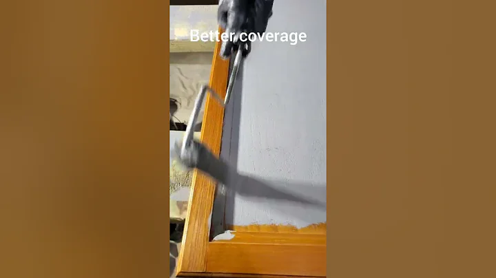 Painting Kitchen Cabinets Regular Vs Roller Brush