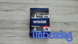 Weiser Halifax SmartKey Keyed Entry Door Handle (Polished Chrome) - UNBOXING