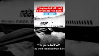 This plane took off… and then vanished from Earth.”