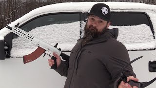 Clearing Your Car of Snow with a Muzzle Brake