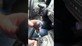 Honda cıvıc FD6 otomatik vites topuzu değişimi